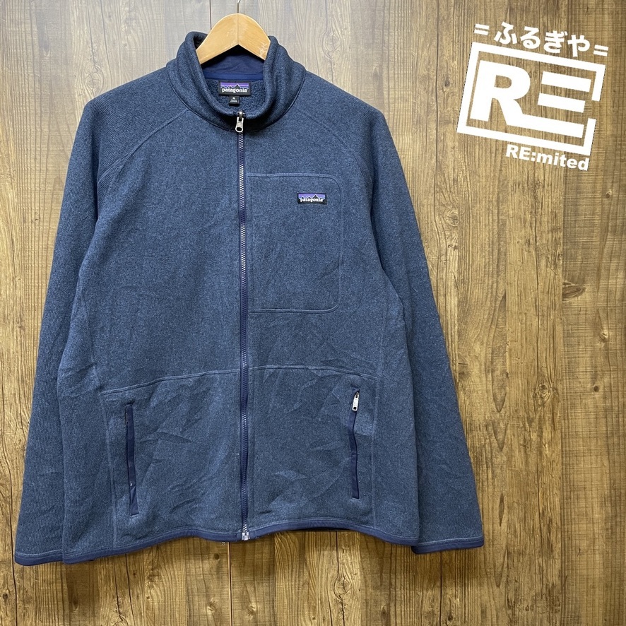 patagonia パタゴニア ベターセーター フリースジャケット ブルゾン 27015 メンズ XL アウトドア ネイビー_画像1