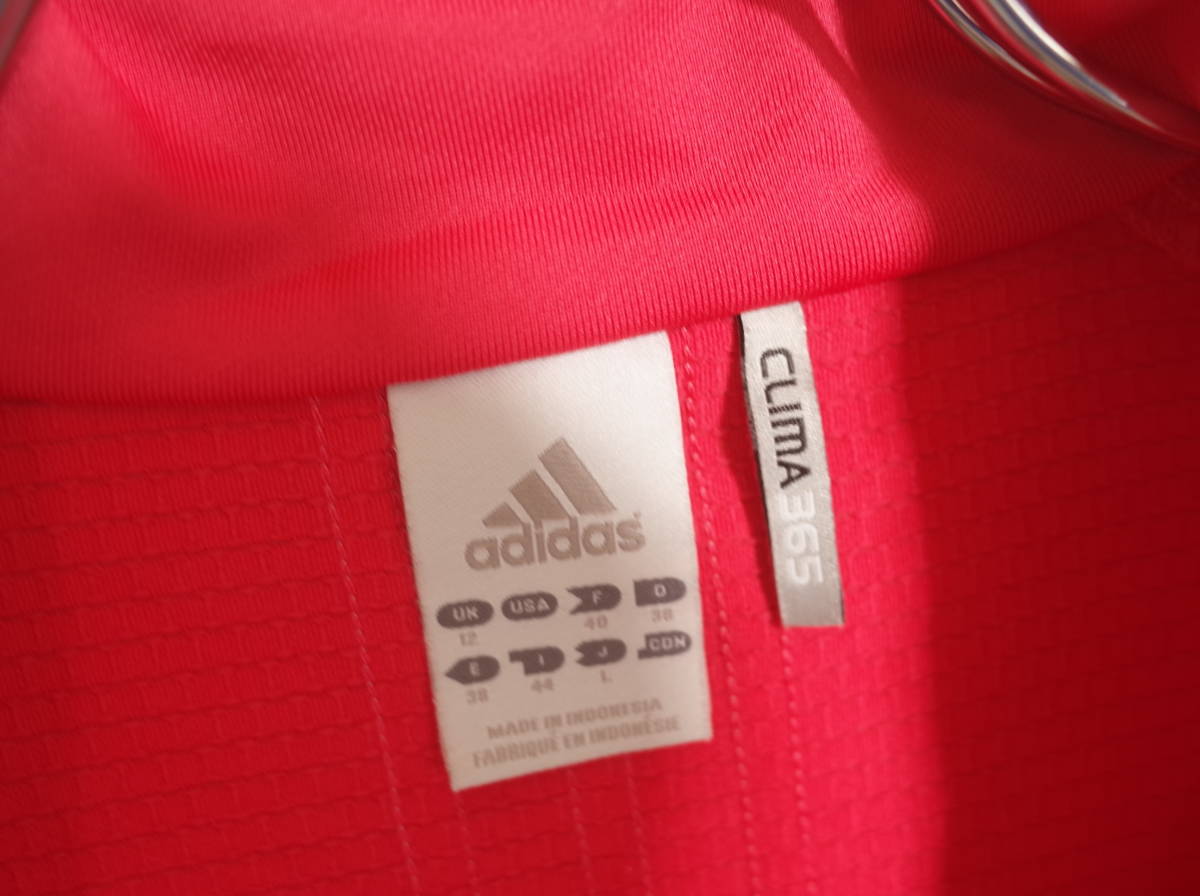  lady's pi186 adidas Adidas climacoolklaima cool jersey truck top jersey jacket L pink series 