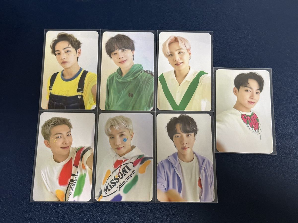 BTS バンタン ファンクラブ会報誌アンケート特典 トレカ 7枚 セット
