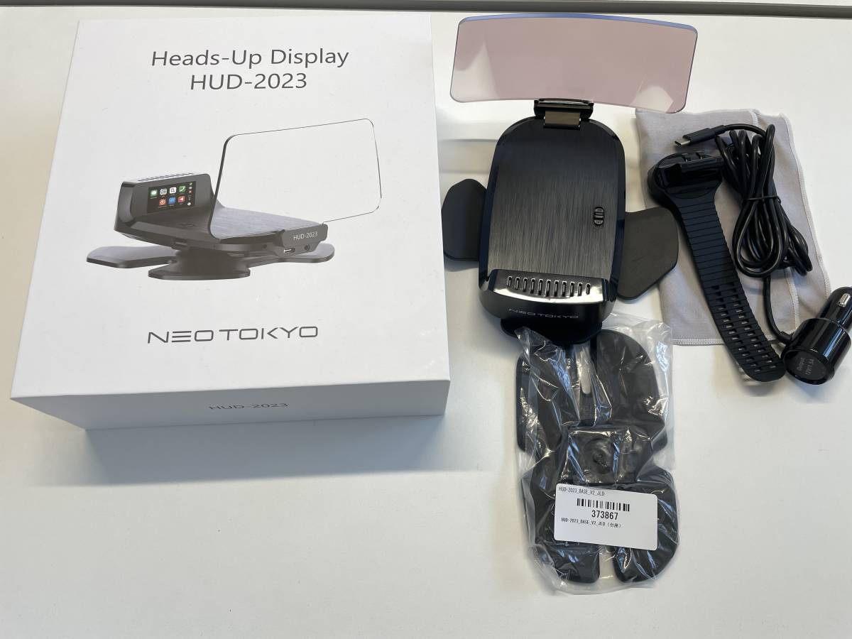 NEO TOKYO HUD-2023 ヘッドアップディスプレイ ほぼ新品_画像1