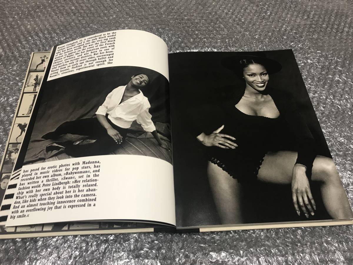 春夏新作モデル 洋書☆スーパーモデル【写真集】☆ピーター・リンドバーグの初 アート写真
