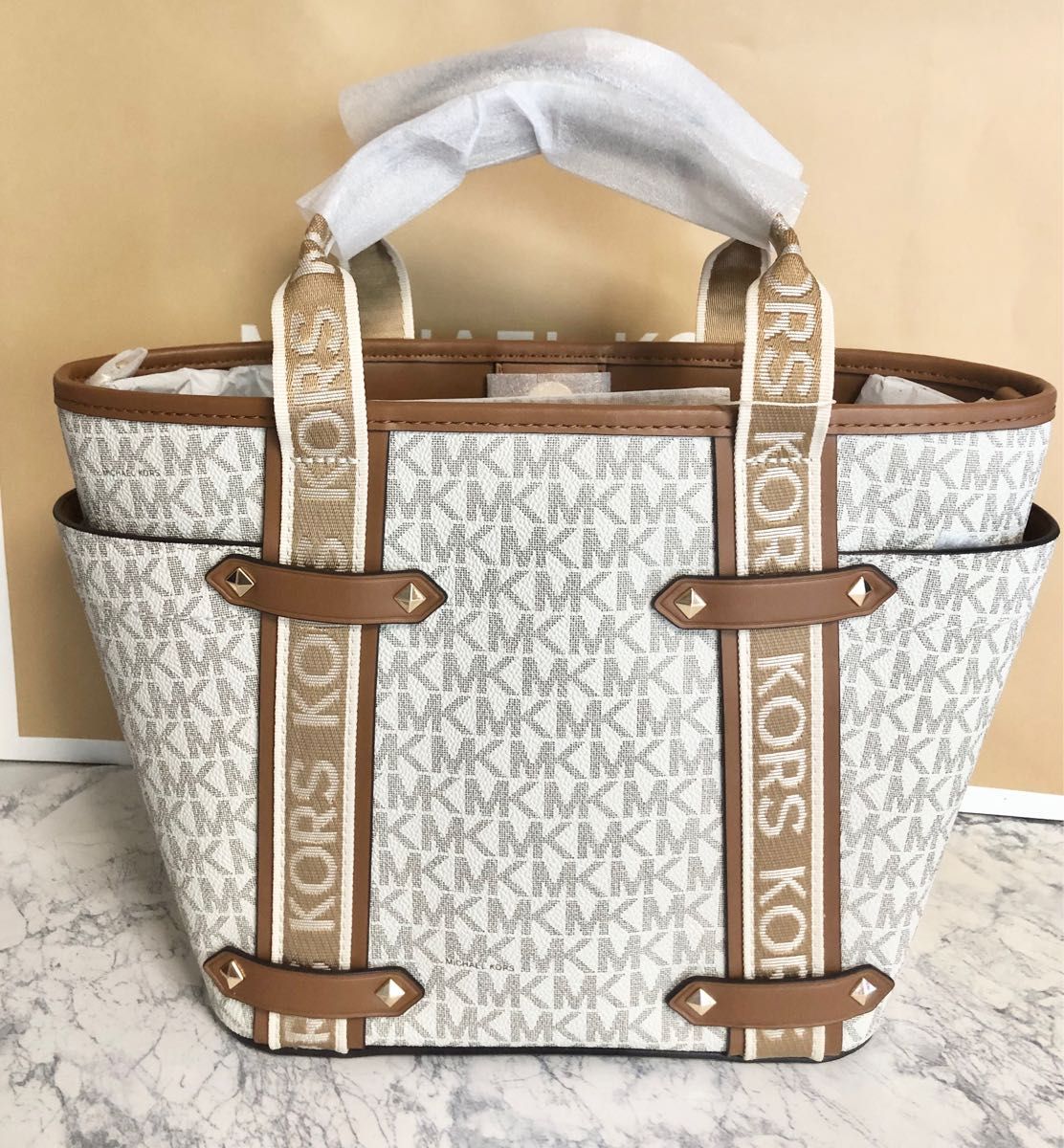 本日限定価格 国内正規品 MICHAEL KORS マイケルコーストートバッグ