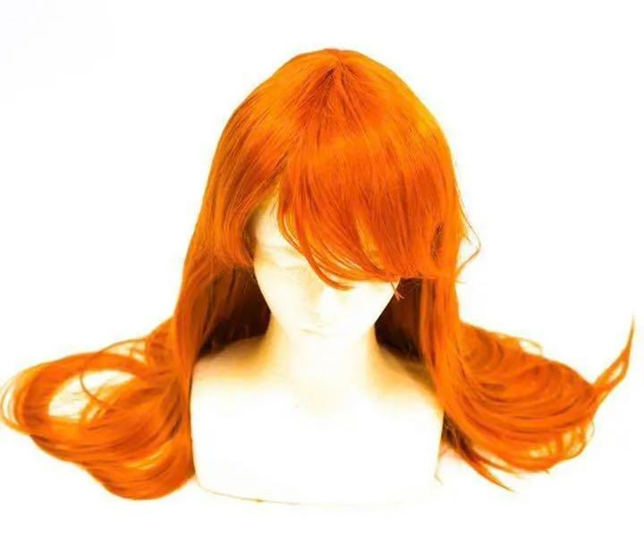  парик Aska Langley Evangelion украшение для волос есть лента пакет есть [ осталось 3 только ]