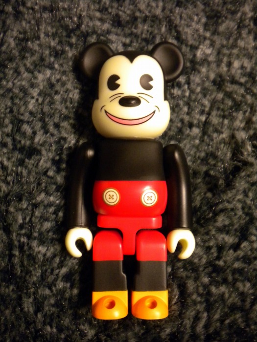 ワールドツアー2011【ミッキーマウス ヴィンテージぬいぐるみver】Mickey Mouse 100% 新品 BE@RBRICK