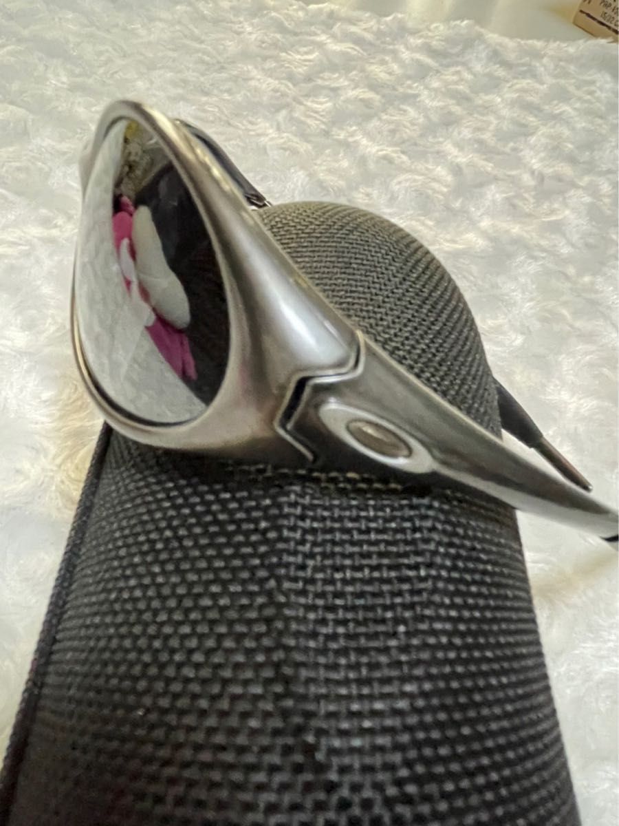 90s オークリー OAKLEY EYEJACKET サングラス メタルグレー 90s オークリー OAKLEY EYEJACKET サングラス メタルグレー