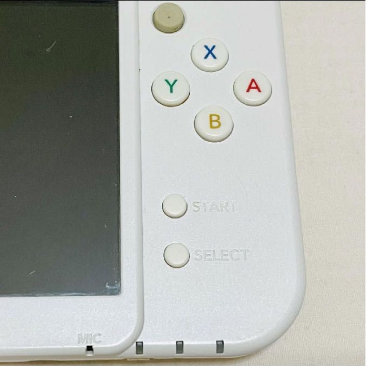 new NINTENDO 3DS LL パールホワイト 動作確認済み