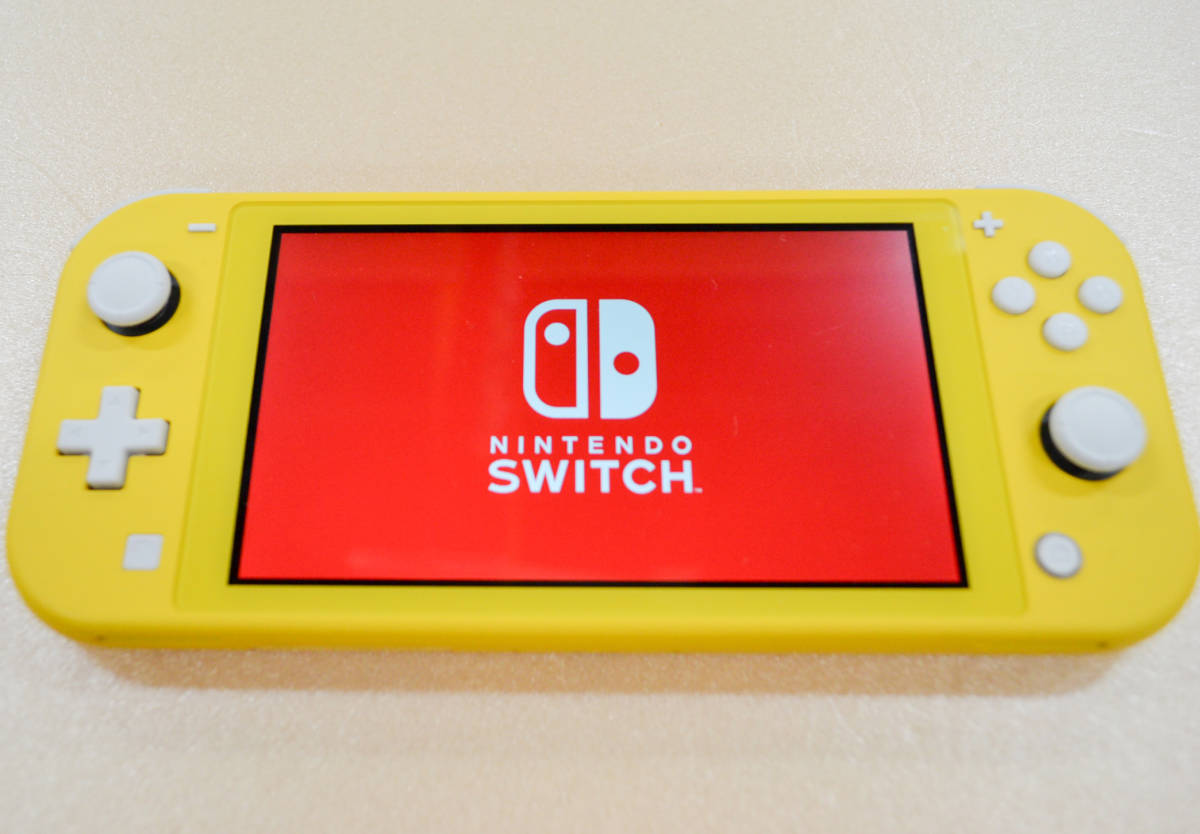 Nintendo Switch Lite 本体 HDH-001 イエロー ニンテンドースイッチライト　動作確認済み