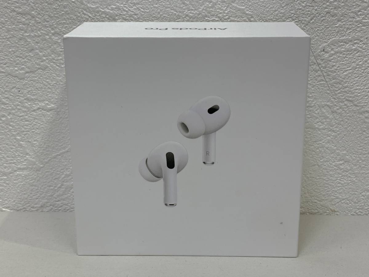 【GY-4374TY】★未開封保管品★ Apple アップル AirPods Pro エアポッズプロ 第二世代 MQD83J/A ワイヤレス ヘッドセット オーディオ機器オーディオ機器