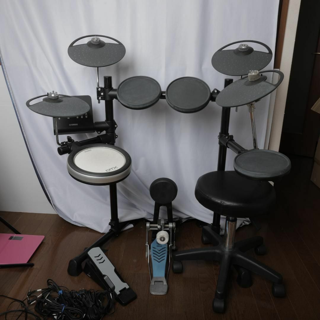 美品】YAMAHA ヤマハ 電子ドラム DTX480KSC-