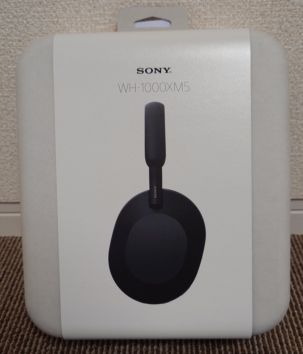 SONY WH-1000XM5-BM ワイヤレスノイズキャンセリングヘッドホン【美品】-