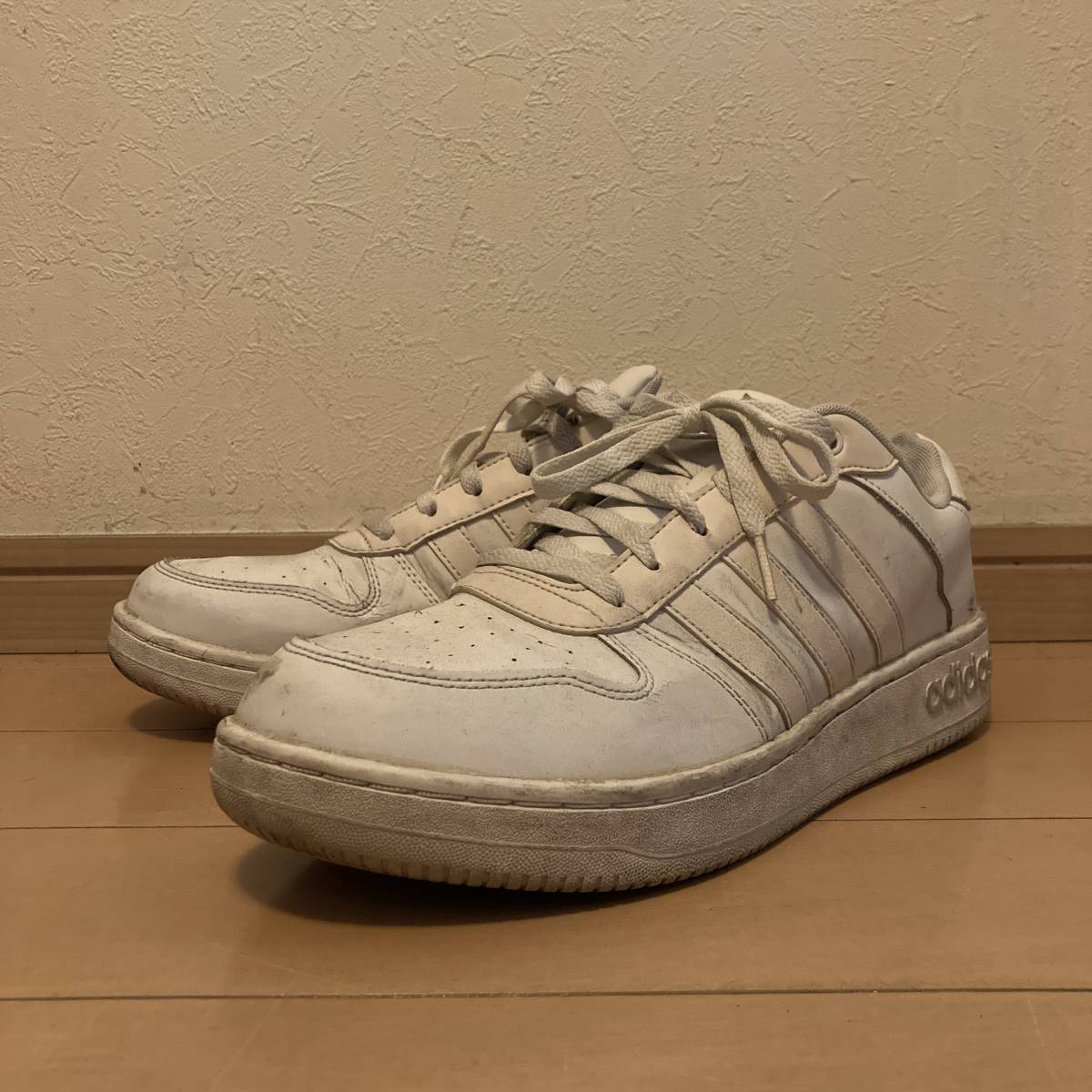 28.5cm | adidas | TEAM COURT | WHITE | US 10.5 | アディダス | チームコート | ホワイト_画像2