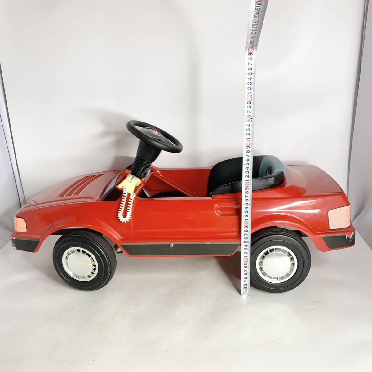 レトロ ペダル式 乗用玩具 おもちゃ 子供 乗り物 車 現状品 アンティーク ビンテージ ミニカーの画像4