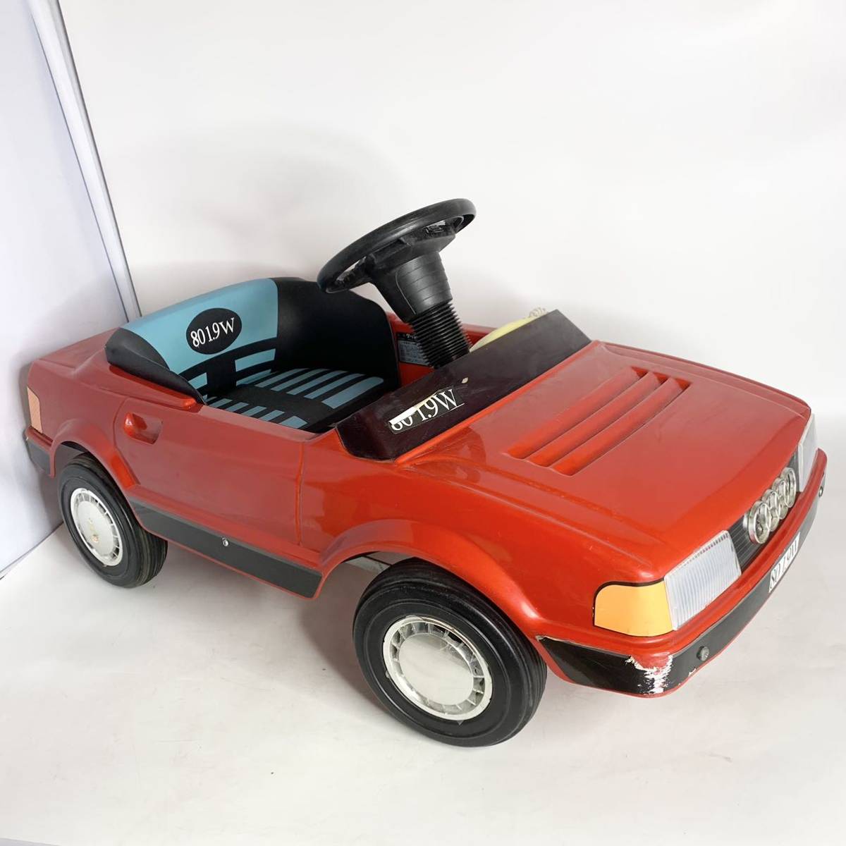 レトロ　ペダル式　乗用玩具　おもちゃ　子供　乗り物　車　現状品　アンティーク　ビンテージ　ミニカー