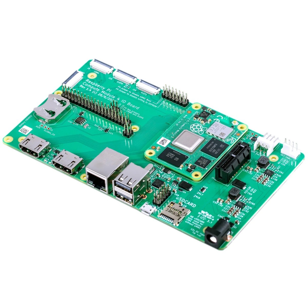 Raspberry Pi Compute Module 4 I/O панель 