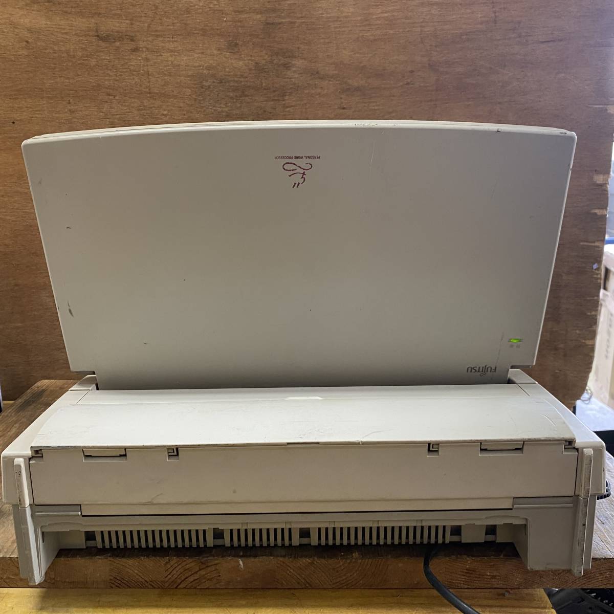 JJ124 FUJITSU 富士通 ワープロ OASYS LX-3000 (親指シフト） 現状品_画像7