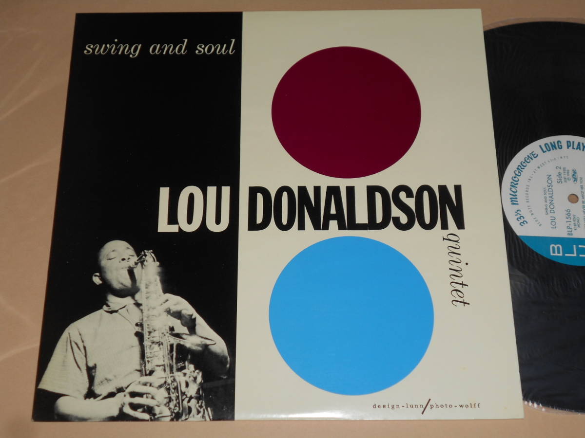 Swing And Soul/Lou Donaldson（Blue Note日本盤 キング）_画像1