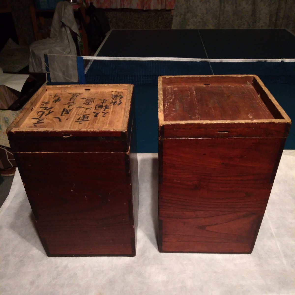 木箱　文化九年八月　二個セット　江戸時代の木箱　アンティーク_画像4