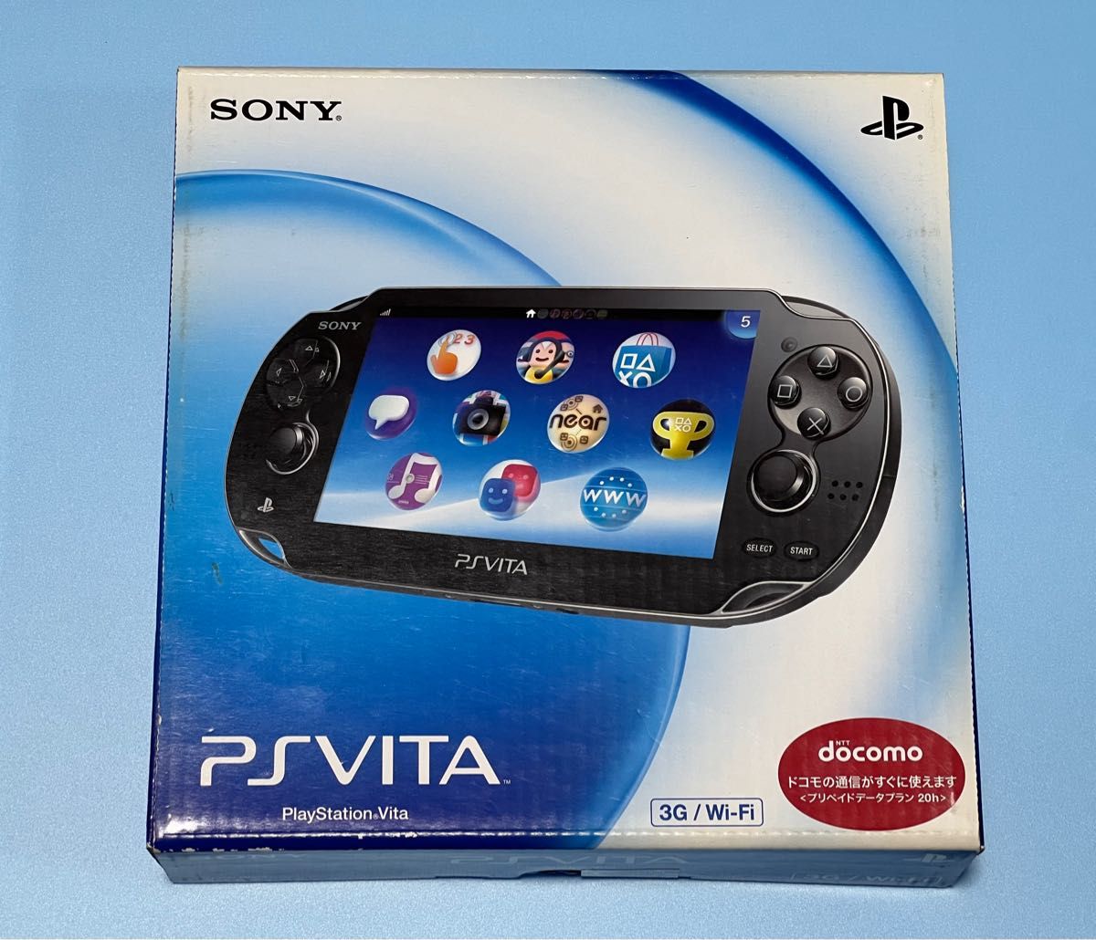 PlayStation Vita 3Gモデル PCH-1100 AB01-