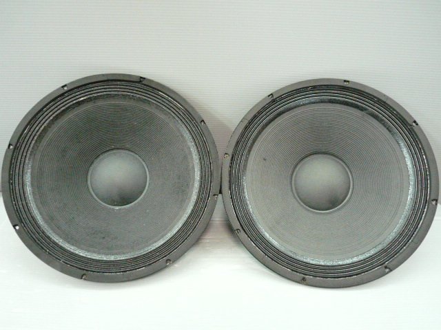 * Junk treat! sound out OK! is good deep bass!②CLASSIC PRO Classic Pro 15TB-L 15inc woofer speaker 2 piece set control /R079*