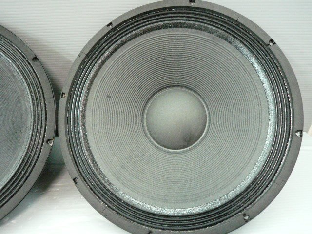 * Junk treat! sound out OK! is good deep bass!②CLASSIC PRO Classic Pro 15TB-L 15inc woofer speaker 2 piece set control /R079*