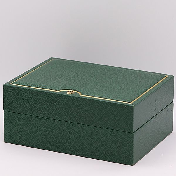 1円 良品 ロレックス 空箱 腕時計用 BOX/ケース 緑/グリーンカラー