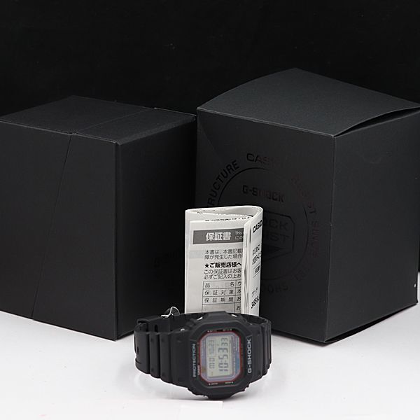 1円 稼働 美品 箱/保証書付 カシオ 電波ソーラー GW-M5610U ジーショック デジタル文字盤 メンズ腕時計 NBY 4286000YSD_画像5