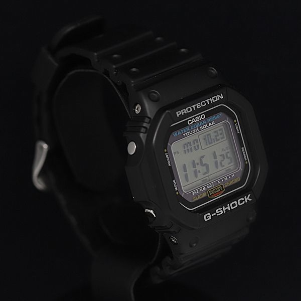 1円 稼動 良品 箱付 カシオ/Gショック 電波ソーラー G5600E デジタル NBY メンズ腕時計 MTM 4286000_画像2