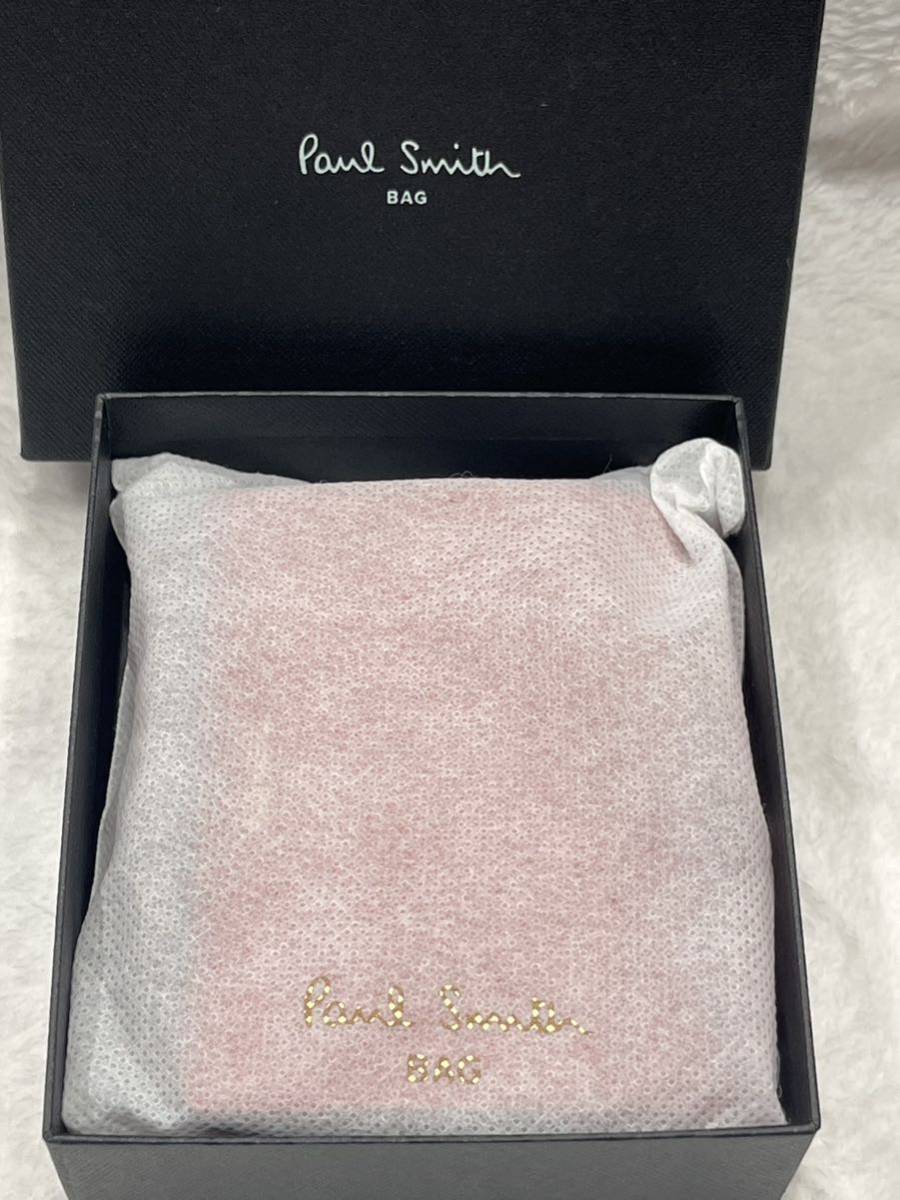 Paul Smith ポールスミス 二つ折り財布 折り財布 折財布 がま口 小銭入れ BPW384 牛革 新品 未使用品_画像7