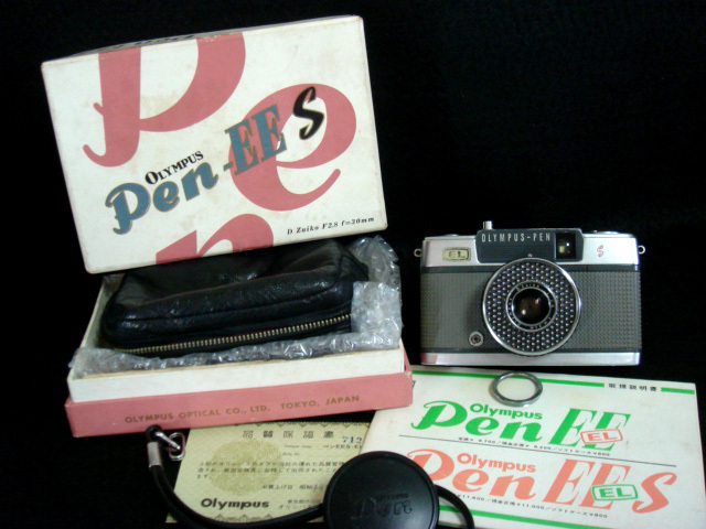 m884176 撮影可 付属品多数 オリンパス ペン EES EE-S olympus pen ees vintage half frame camera classic camera フィルムカメラ カメラ_画像2
