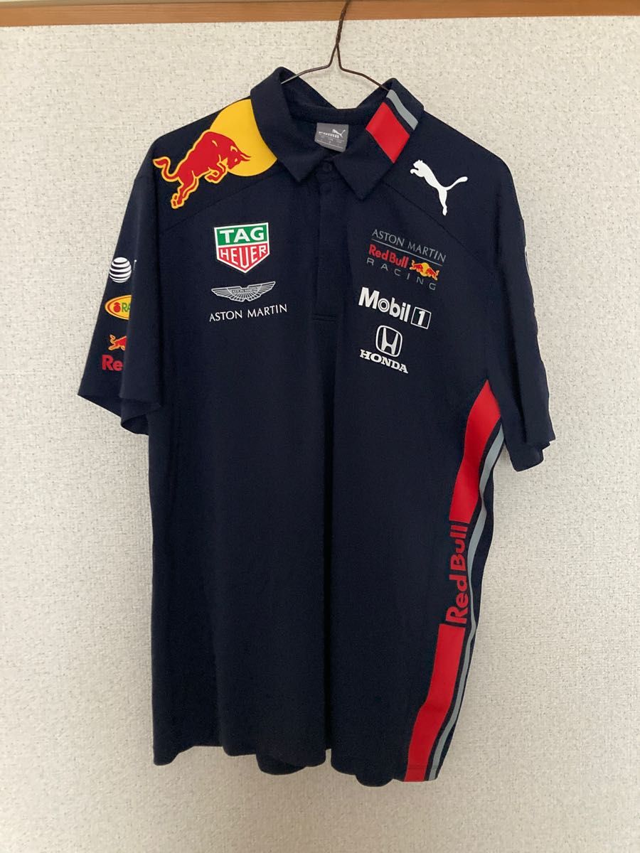 F1レッドブル Honda ポロシャツLサイズ F1レッドブルHonda ポロシャツLサイズ