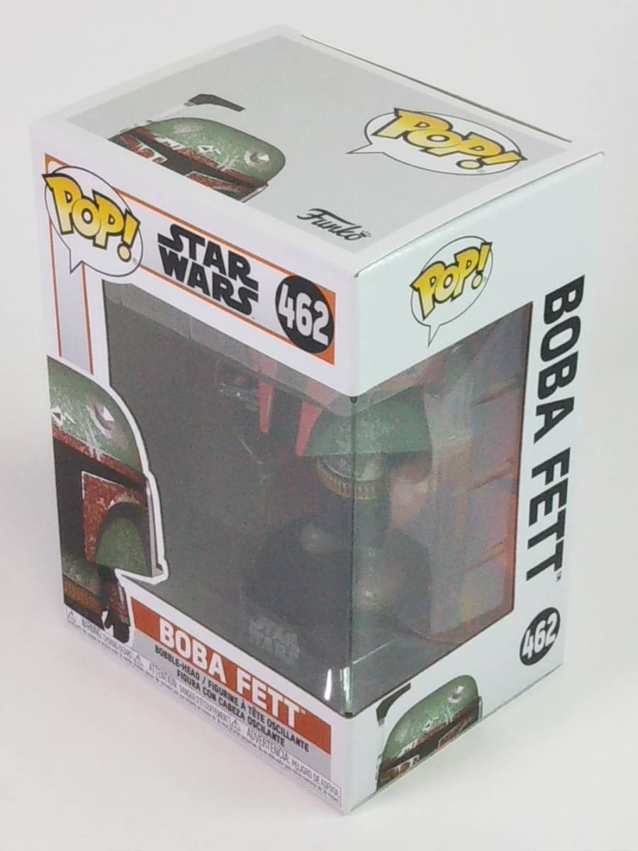 在庫3 / Funko Pop! Star Wars Boba Fett Bobble-Head Figure #462 ファンコ ポップ スター・ウォーズ マンダロリアン ボバ・フェットの画像6