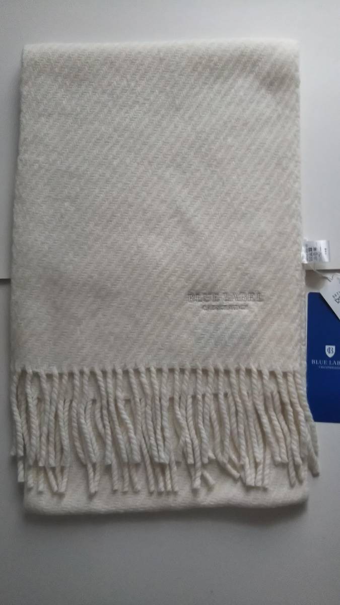 ブランドのギフト 新品 ブルーレーベルクレストブリッジ カシミヤ混