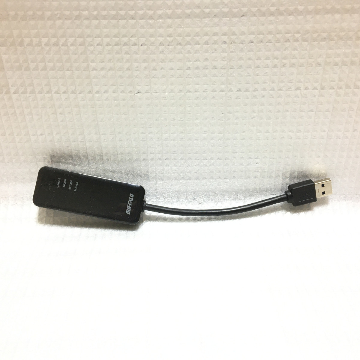 ■ BUFFALO 有線LANアダプター LUA4-U3-AGTE-BK ブラック Giga USB3.0対応 【Nintendo Switch動作確認済み】ネット 対戦の画像1