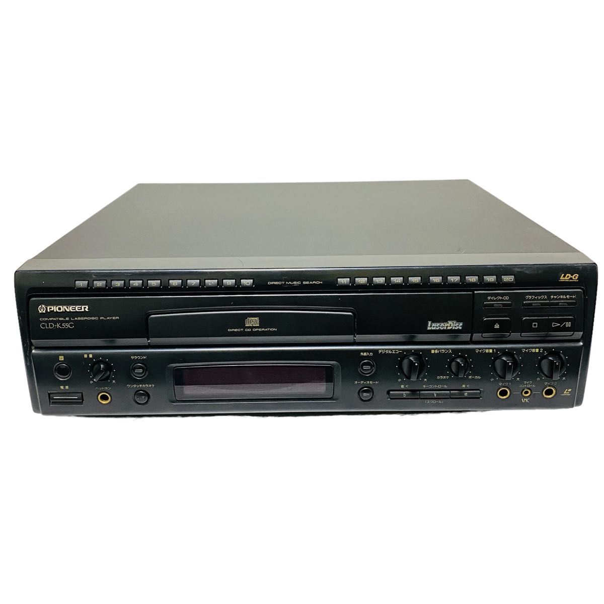 動作品】パイオニア Pioneer LD.CDプレーヤー CLD-K55G-