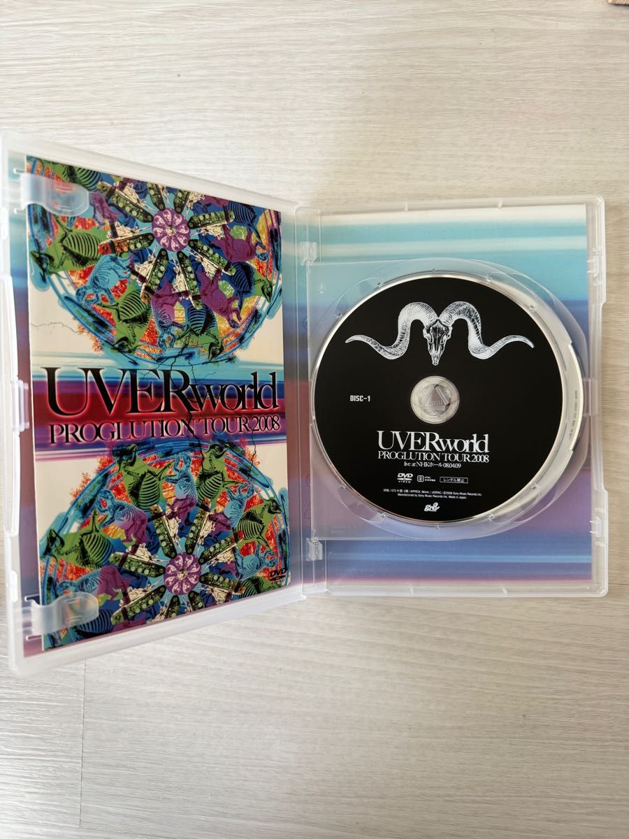 UVERworld/PROGLUTION TOUR 2008〈初回生産限定盤〉 DVD