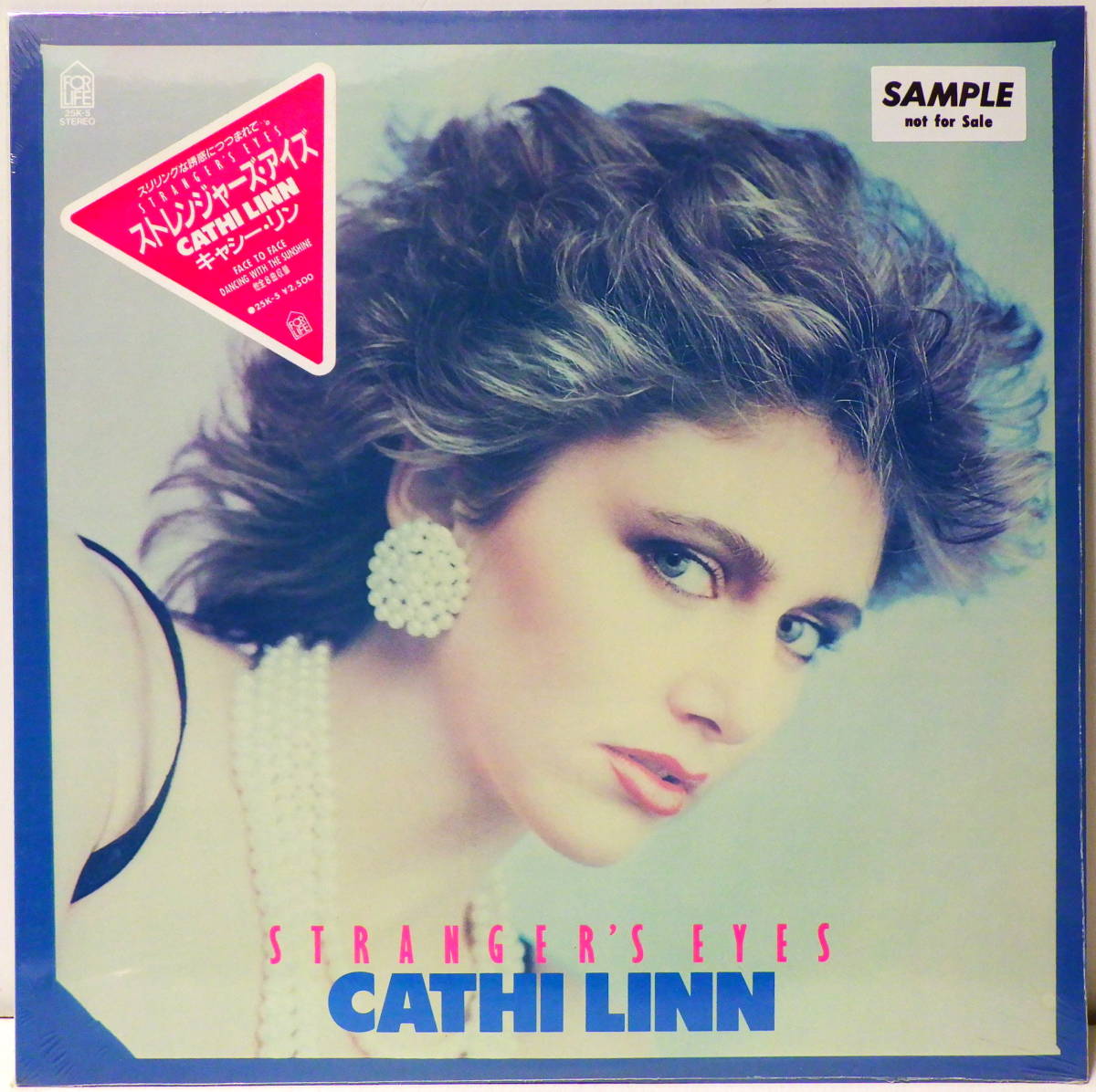 RARE ! 見本盤 未開封 キャシーリン ストレンジャーズ アイズ PROMO ! FACTORY SEALED CATHI LINN STRANGER'S EYES FOR LIFE 25K-5_画像1