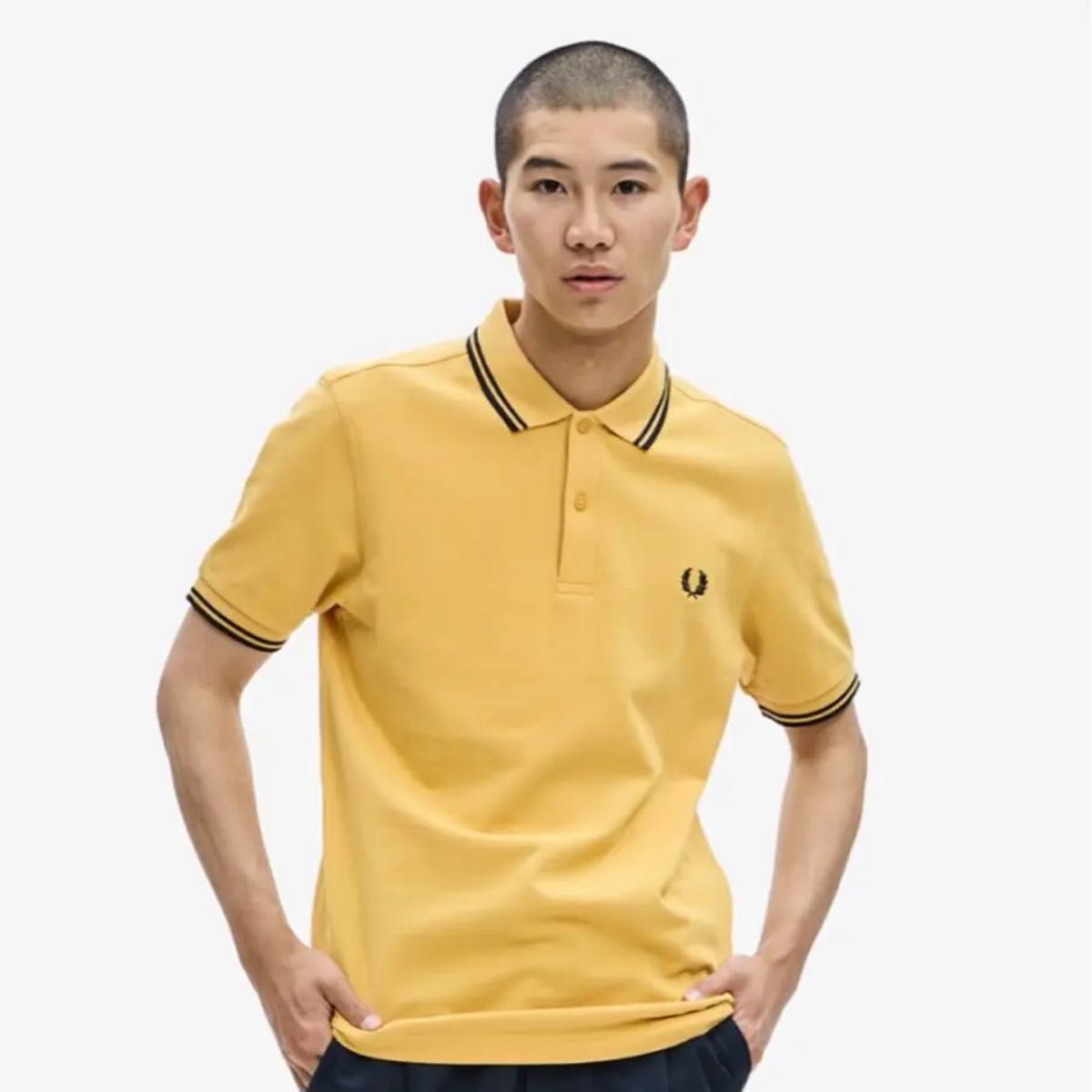 FRED PERRY ポロシャツ イエロー