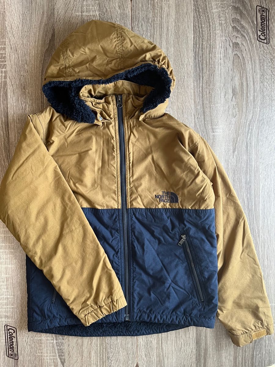 THE NORTH FACE コンパクトノマドジャケット 裏ボア ノースフェイスキッズ　140サイズ