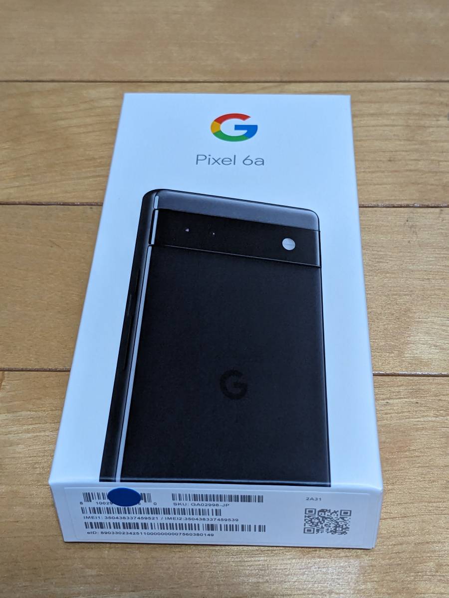 最安値で 【新品未使用】Google Pixel 6a Charcoal 128GB Android