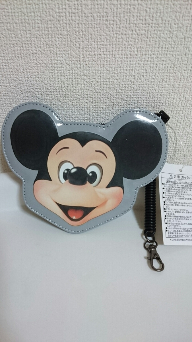 ヤフオク Tdr ミッキー 実写 コインパスケース 東京ディズ