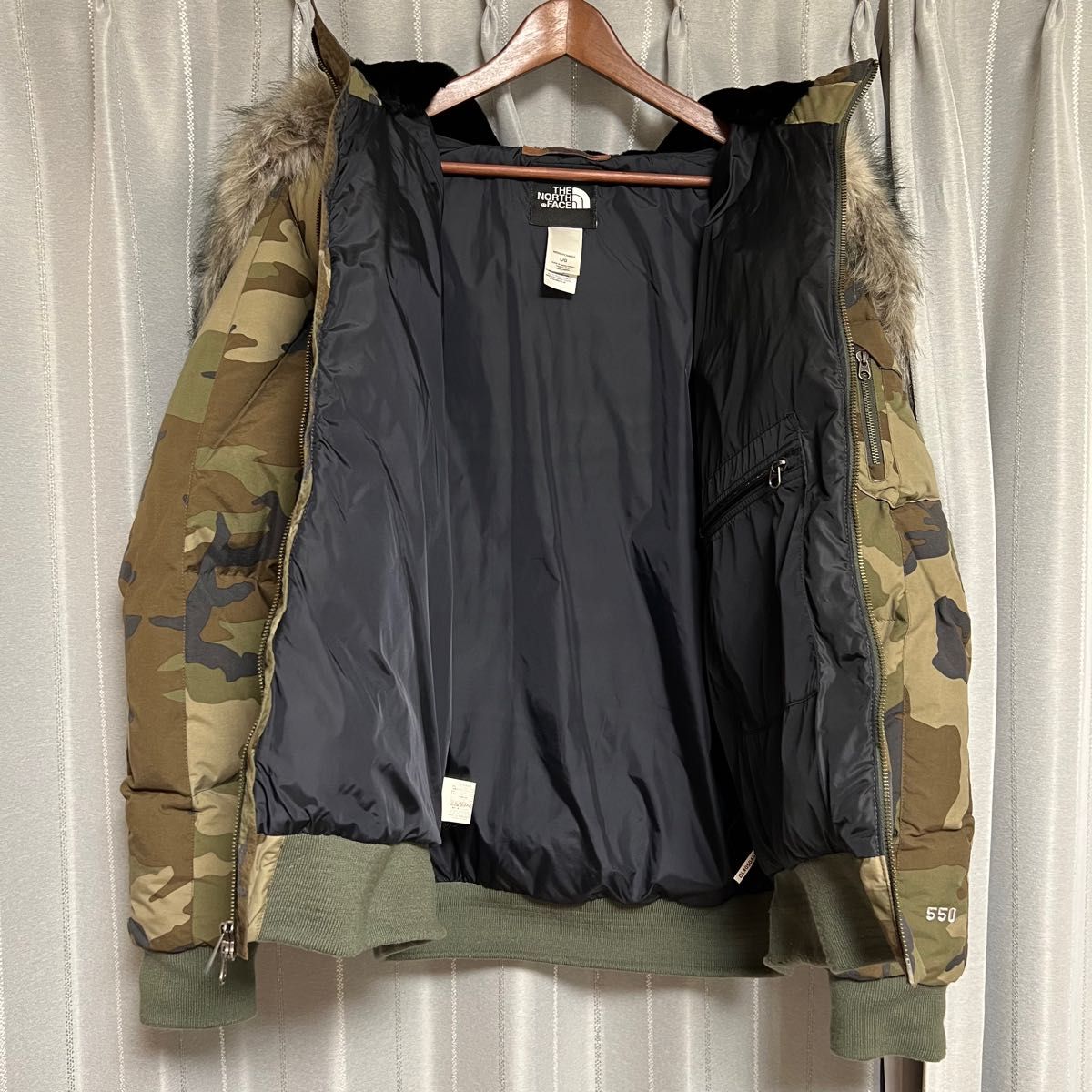 廃番美品 ノースフェイス ゴッサム ダウンジャケット カモ迷彩 廃番美品 ノースフェイス ゴッサム ダウンジャケット カモ迷彩