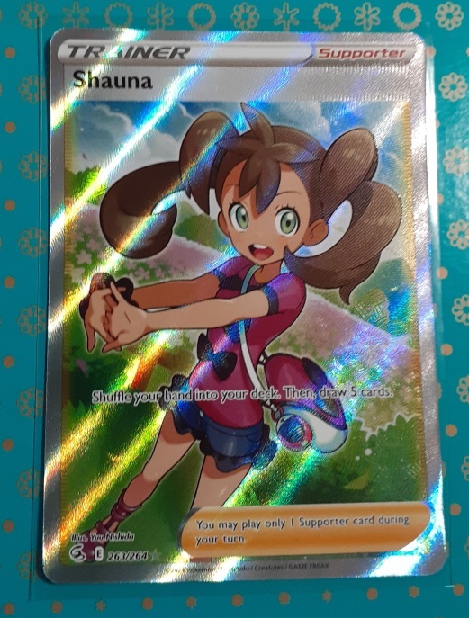 ポケカ　英語版　正規品　サナ　263/264　SR　海外版　ポケモンカードゲーム　Pokemon　Shauna