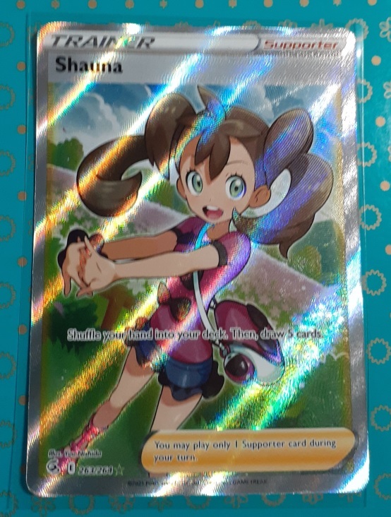 ポケカ　英語版　正規品　サナ　263/264　SR　海外版　ポケモンカードゲーム　Pokemon　Shauna　B