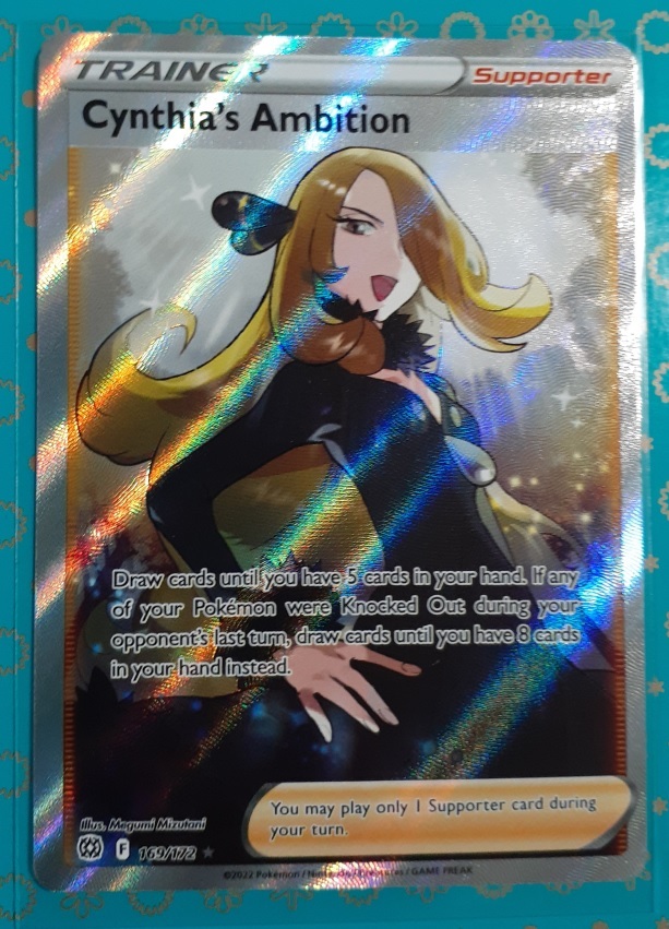 ポケカ 英語版 正規品 シロナの覇気 169/172 SR 海外版 ポケモン ポケカ 英語版 正規品 シロナの覇気 169/172 SR 海外版 ポケモン