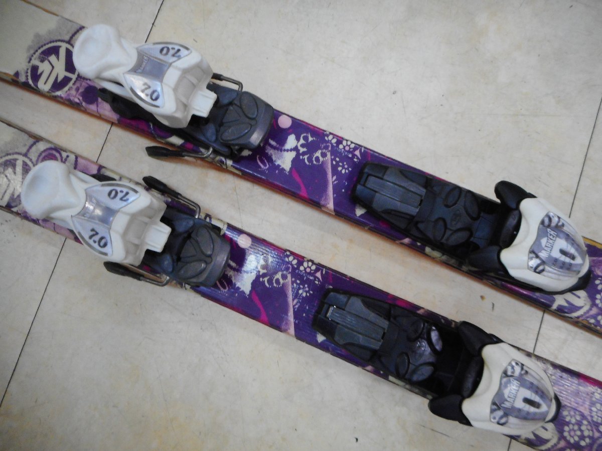3!9196 [K2] twin chip лыжи длина /129cm jr лыжи [ маленький . магазин ]!