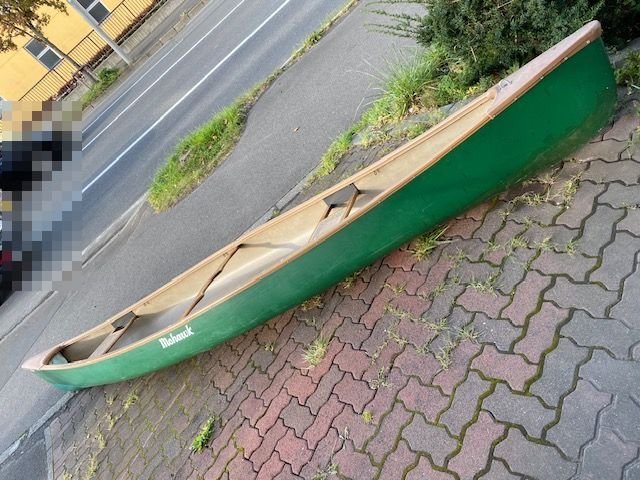 1^882 * shop front pickup limitation * Canadian canoe * kayak [MOHAWK(mo Hawk ) 16FEET] green [ Sapporo city * shop front pickup limitation ]