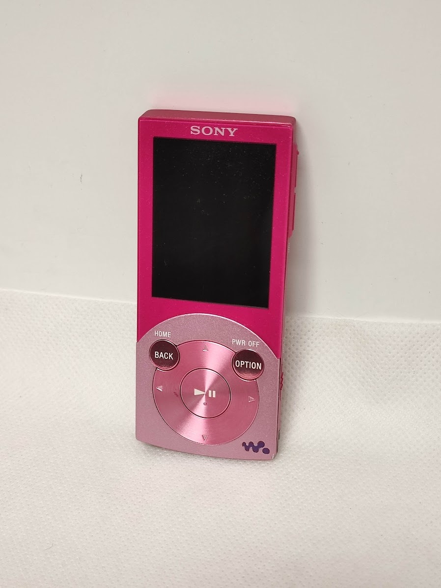 【動作確認済】ソニー ウォークマン (Sony Walkman) Sシリーズ NW-S644 8GB ピンク_画像3