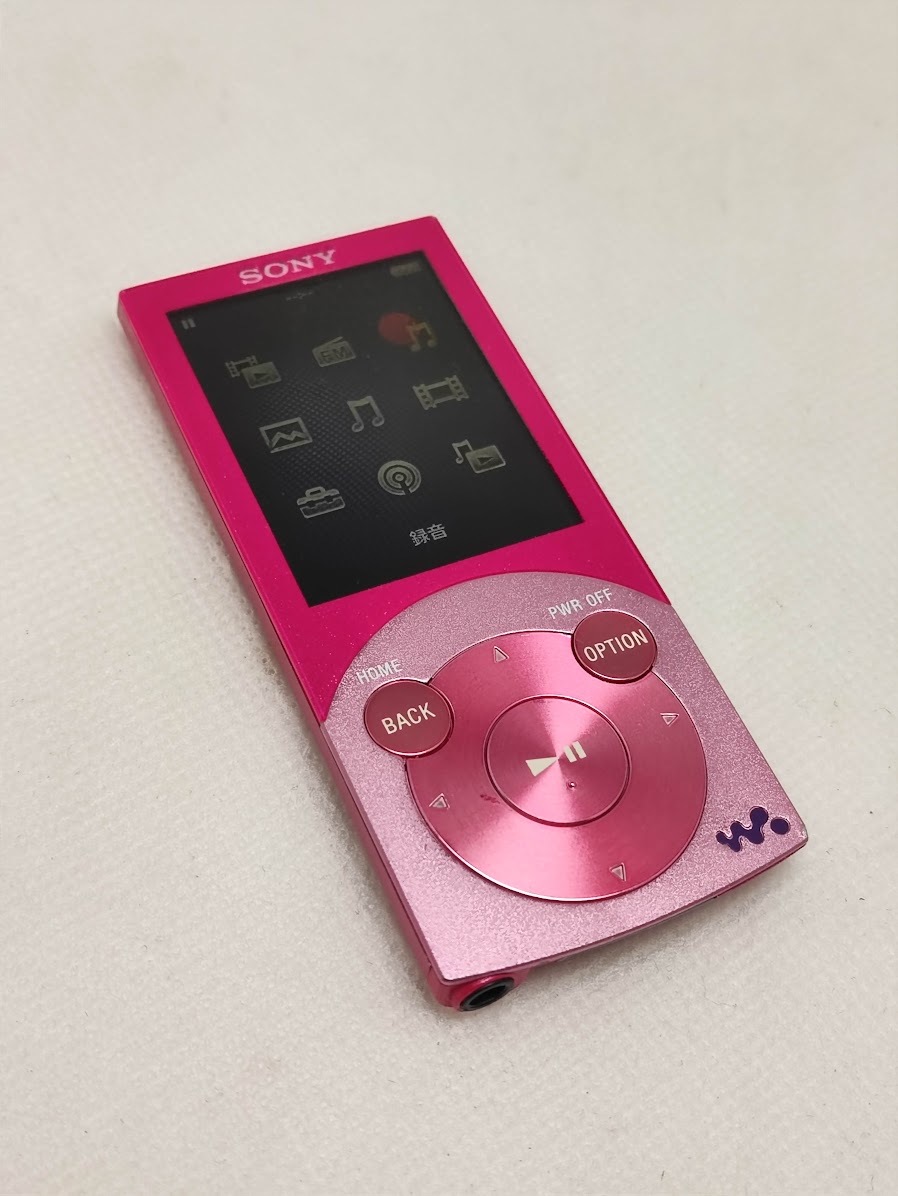 【動作確認済】ソニー ウォークマン (Sony Walkman) Sシリーズ NW-S644 8GB ピンク_画像2