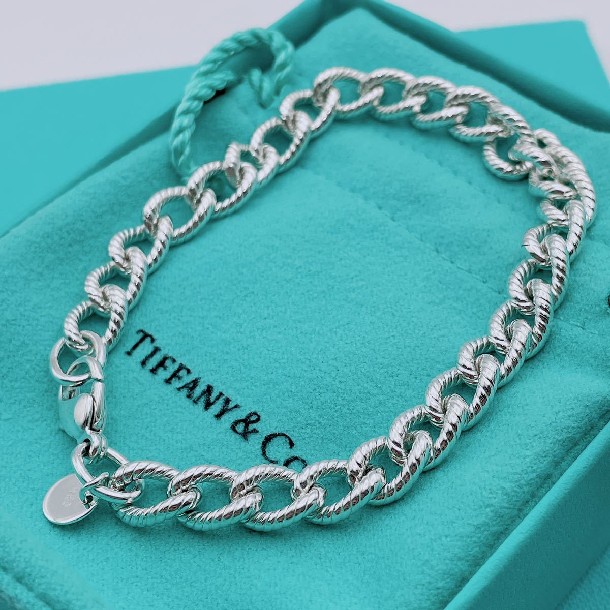 いいスタイル 【極美品】Tiffany ツイスト ブレスレット シルバー