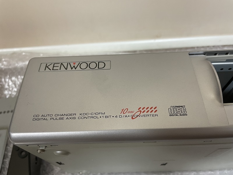 ★【未使用】★KENWOOD ケンウッド●CDチェンジャー●コンパクトディスクオートチェンジャー★KDC-C10FM_画像5